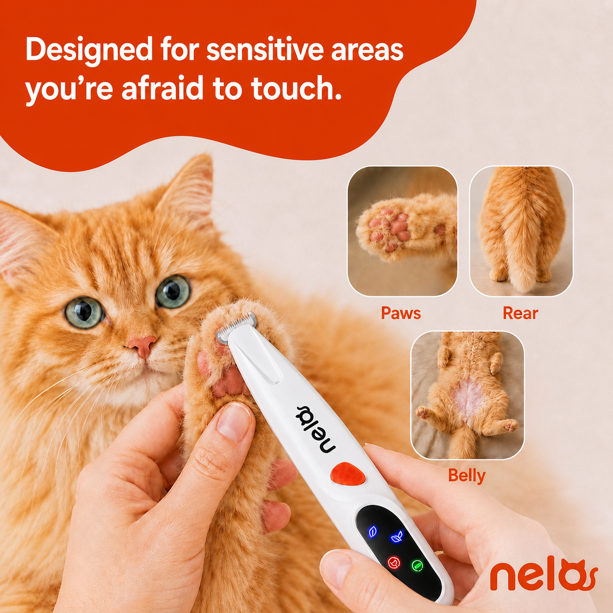 Precision cat trimmer | Nelo