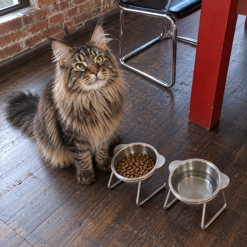 Chat avec la gamelle Nelo — photo 12