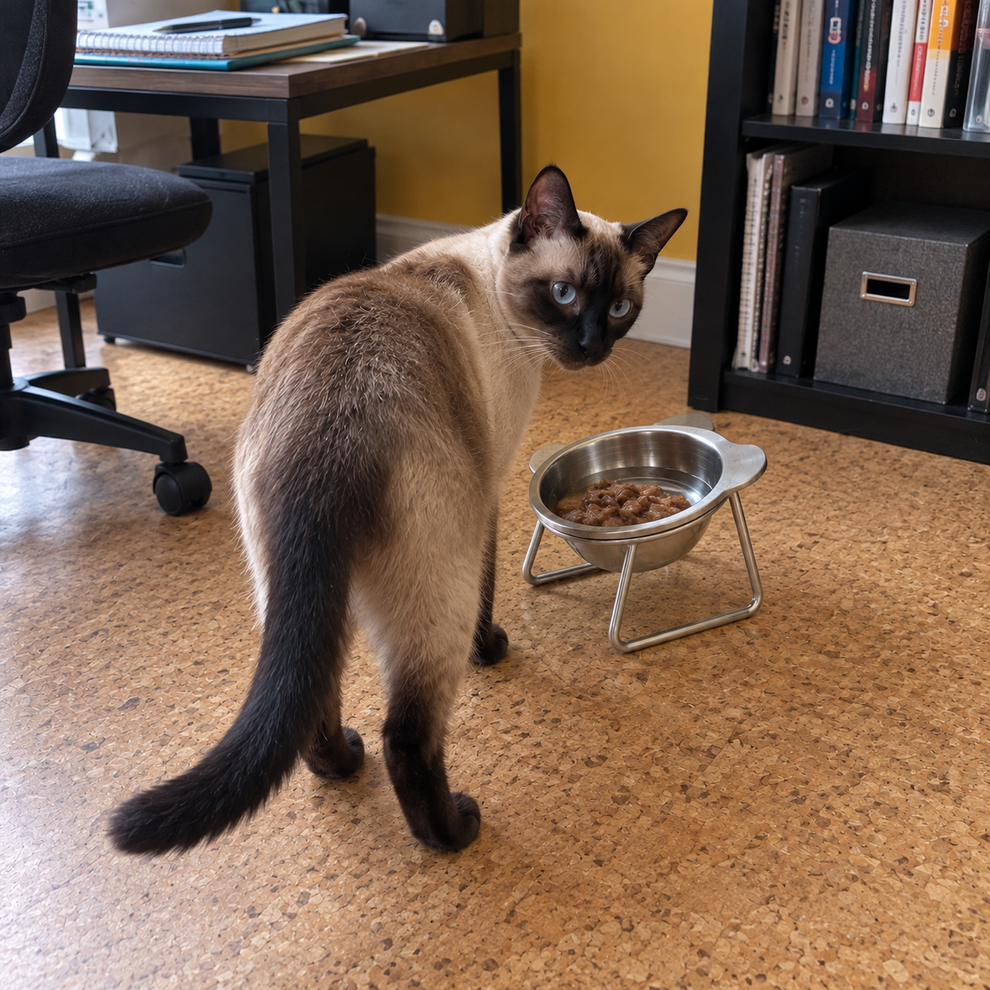 Chat avec la gamelle Nelo — photo 7