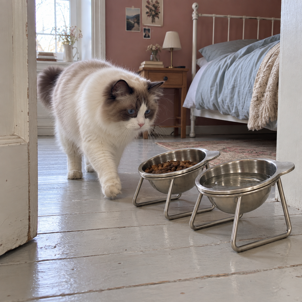 Chat avec la gamelle Nelo — photo 14