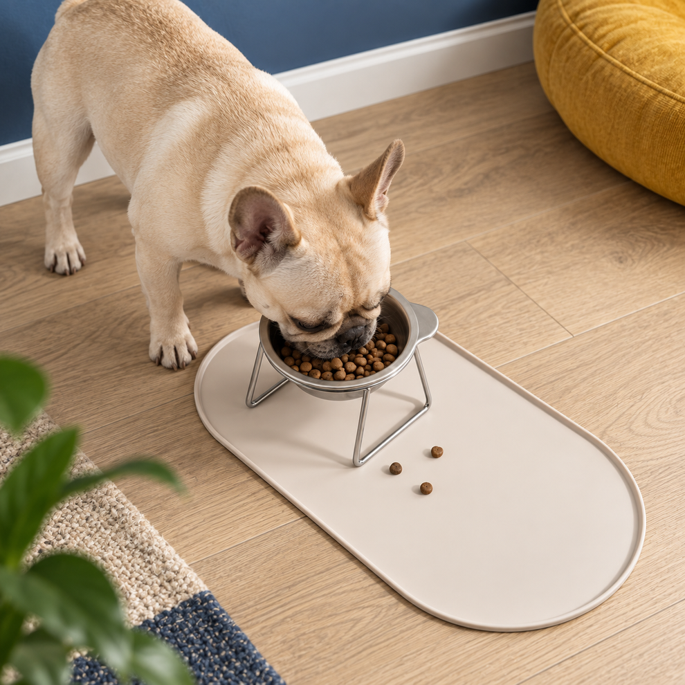 Tapis anti-débordement Nelo pour gamelles de chat et chien — photo 14