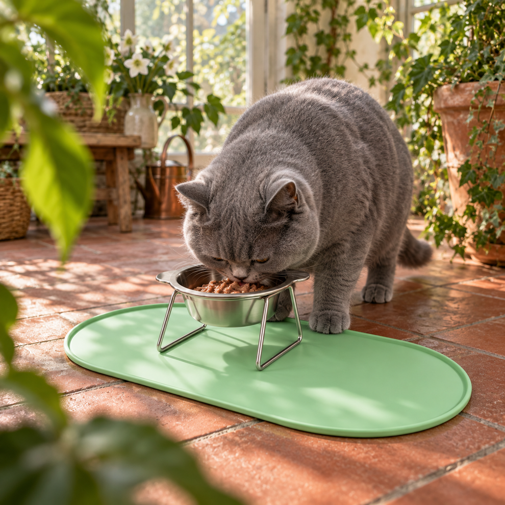 Tapis anti-débordement Nelo pour gamelles de chat et chien — photo 7