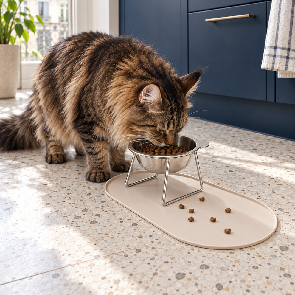 Tapis anti-débordement Nelo pour gamelles de chat et chien — photo 15