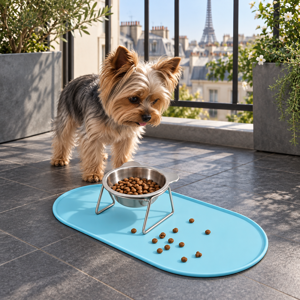 Tapis anti-débordement Nelo pour gamelles de chat et chien — photo 23