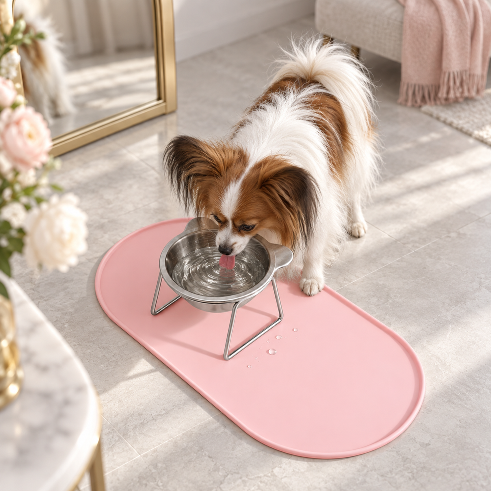 Tapis anti-débordement Nelo pour gamelles de chat et chien — photo 13
