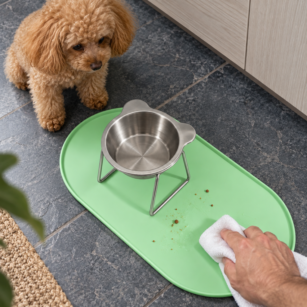 Tapis anti-débordement Nelo pour gamelles de chat et chien — photo 22