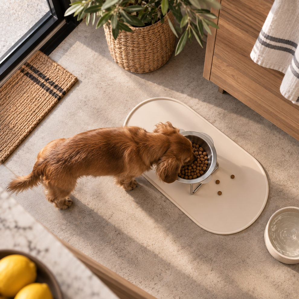 Tapis anti-débordement Nelo pour gamelles de chat et chien — photo 5