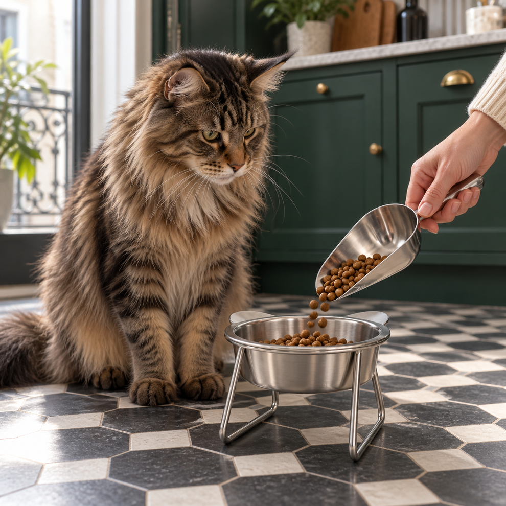 Chat avec la gamelle Nelo — photo 3