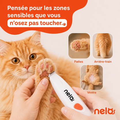 Tondeuse de toilettage pour chat | Nelo